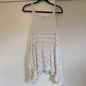 Free people trapeze slip white